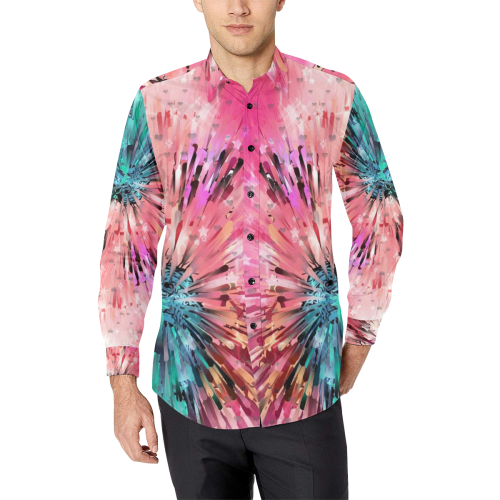 Andy Maine 2019 by Nico Bielow Men's All Over Print Casual Dress Shirt (Model T61)