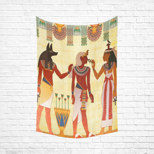 Egyptian Vogue Cotton Linen Wall Tapestry 60"x 90"