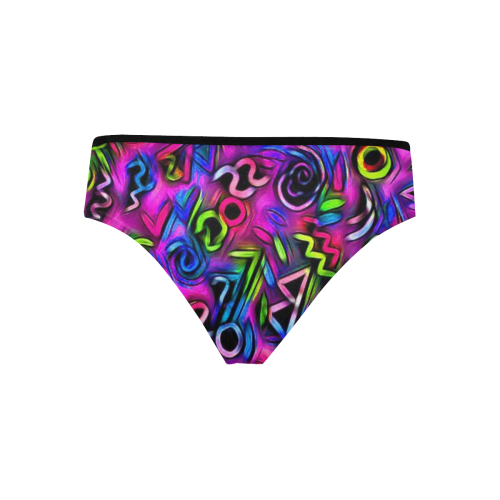 funky doodle  by JAMColors Women's Hipster Panties (Model L33)