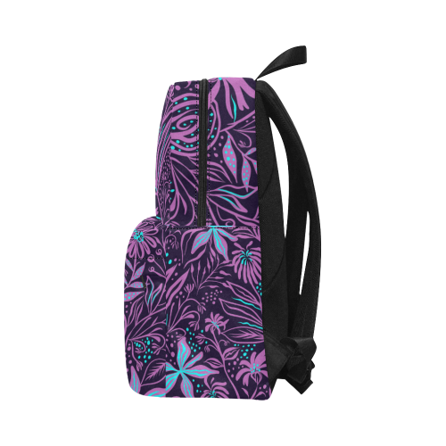 Purple Flower Dream Unisex Classic Backpack (Model 1673)