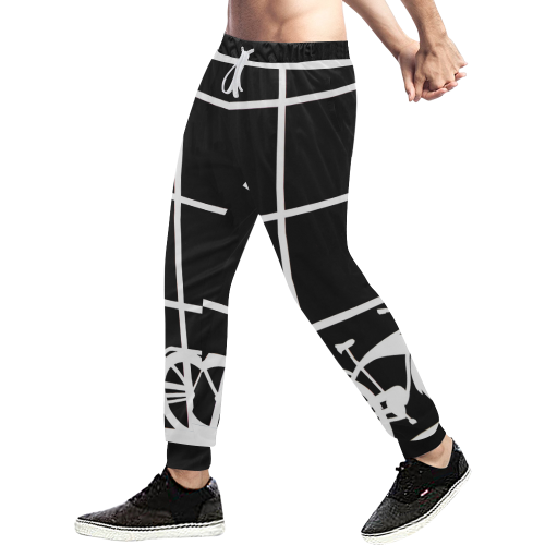 ZANG Men's All Over Print Sweatpants (Model L11)