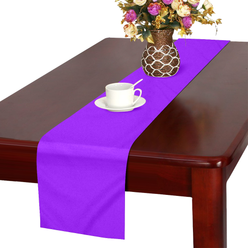 color electric violet Table Runner 16x72 inch