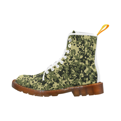 CAMOUFLAGE-GREEN 2 Martin Boots For Men Model 1203H