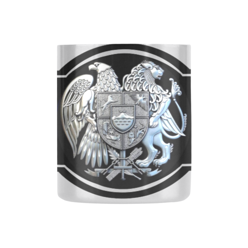 coat of arms of Armenia Հայաստանի զինանշանը Classic Insulated Mug(10.3OZ)