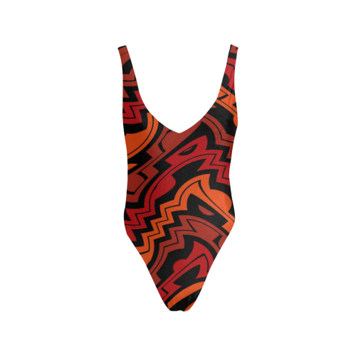Heat Wave Sexy Low Back One-Piece Swimsuit (Model S09)