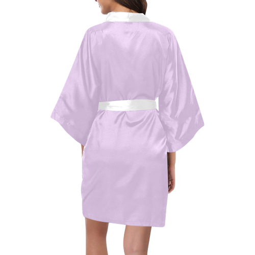 French Lilac Kimono Robe