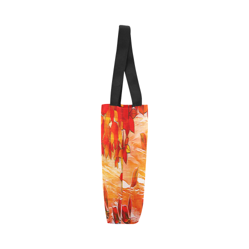 Red Leaves Canvas Tote Bag (Model 1657)