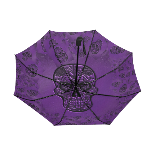 Skull20170228_by_JAMColors Anti-UV Auto-Foldable Umbrella (Underside Printing) (U06)