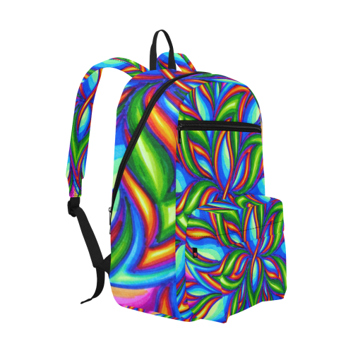 Lost in the Leaves Large Capacity Travel Backpack (Model 1691)