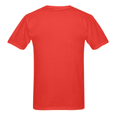 Union Jack British UK Flag Heart Sunny Men's T- shirt (Model T06)