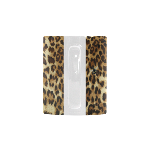 Buzz Leopard Custom White Mug (11OZ)