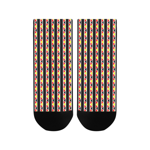 Kente Stripes Women's Ankle Socks