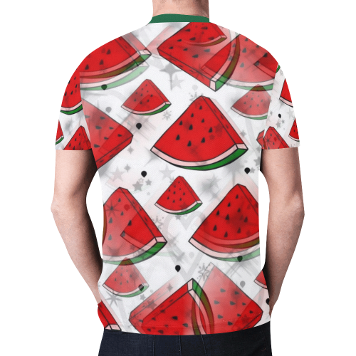 Melon by Nico Bielow New All Over Print T-shirt for Men (Model T45)