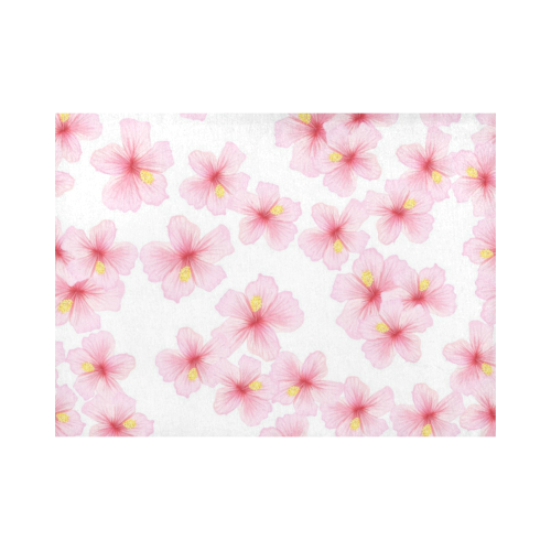 Pink Flowers Placemat 14’’ x 19’’ (Four Pieces)