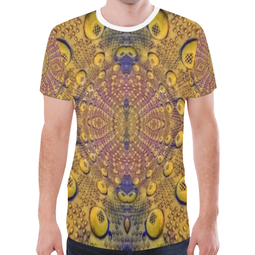 Illusion New All Over Print T-shirt for Men/Large Size (Model T45)