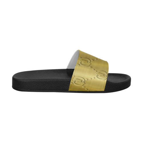 OG LCC GOLD Women's Slide Sandals (Model 057)