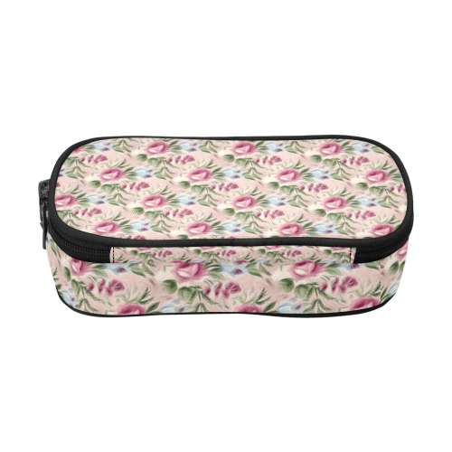 Cute floral 218A by JamColors Pencil Pouch/Large (Model 1680)