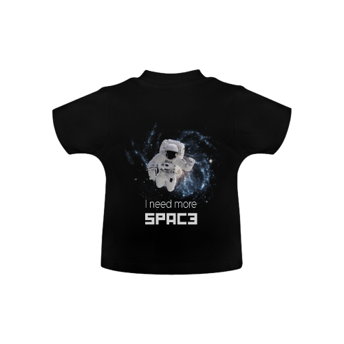 Astronaut in Space Baby Classic T-Shirt (Model T30)
