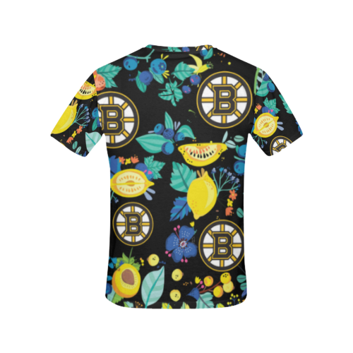 Boston Bruins All Over Print T-Shirt for Women (USA Size) (Model T40)
