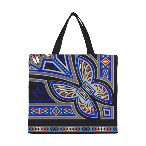 Butterfly Nation All Over Print Canvas Tote Bag/Large (Model 1699)