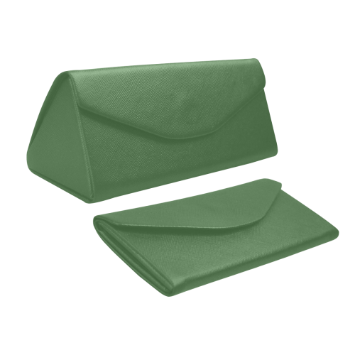 color artichoke green Custom Foldable Glasses Case