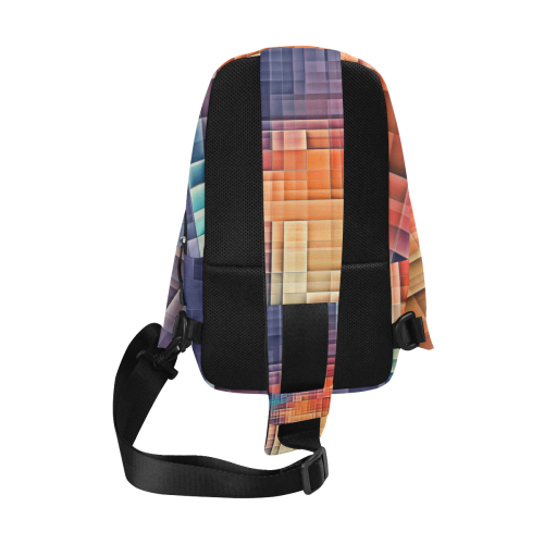 pixels #colors Chest Bag (Model 1678)