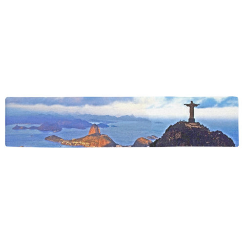 Christ the Redeemer Table Runner 16x72 inch