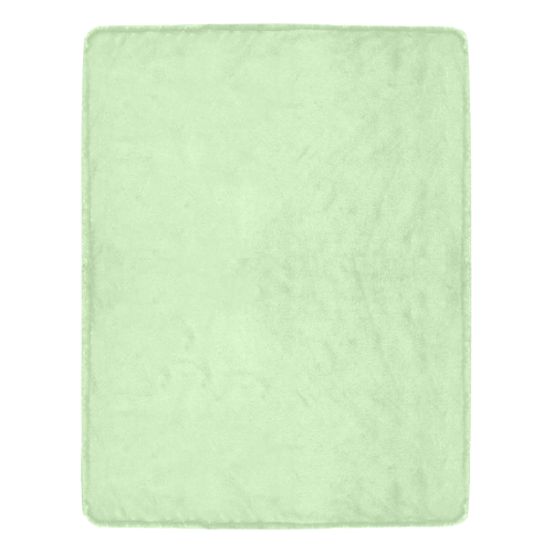 color tea green Ultra-Soft Micro Fleece Blanket 54''x70''