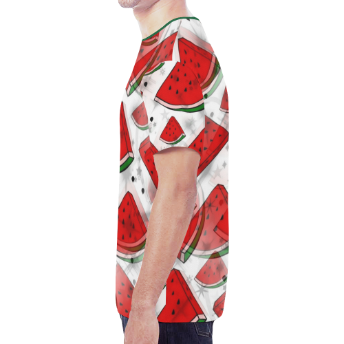 Melon by Nico Bielow New All Over Print T-shirt for Men (Model T45)