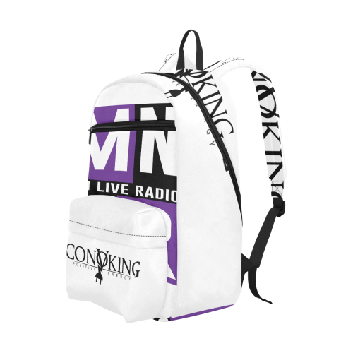 Convoking Positive Energy MN Live Radio Large Capacity Travel Backpack (Model 1691)