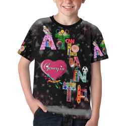 Atlanta Fun by Nico Bielow Kids' All Over Print T-shirt (Model T65)