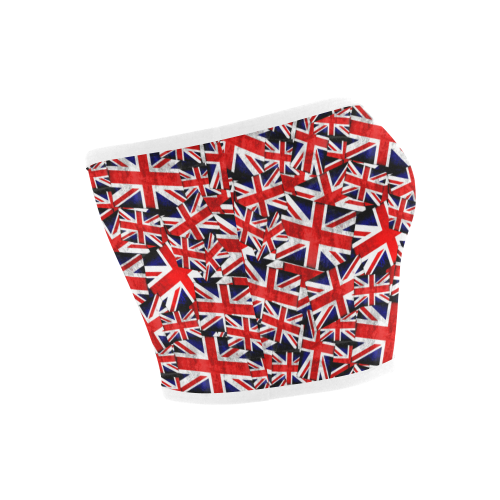 Union Jack British UK Flag Bandeau Top