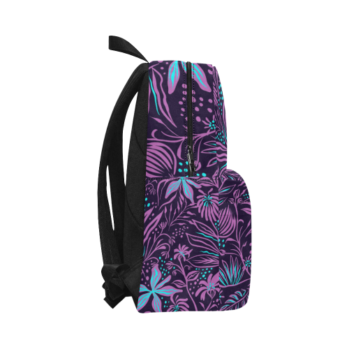 Purple Flower Dream Unisex Classic Backpack (Model 1673)