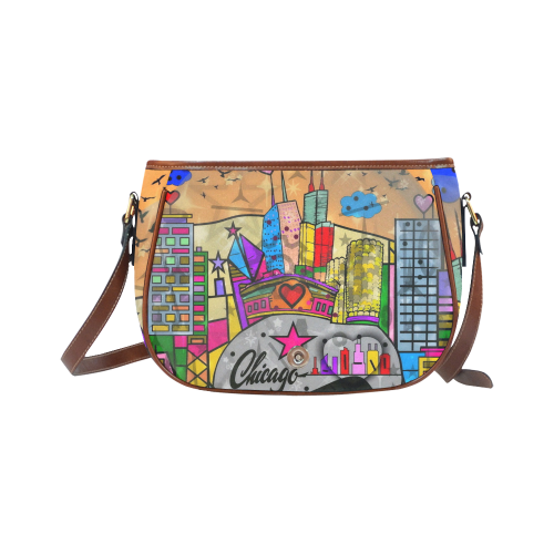 Chicago by Nico Bielow Saddle Bag/Large (Model 1649)