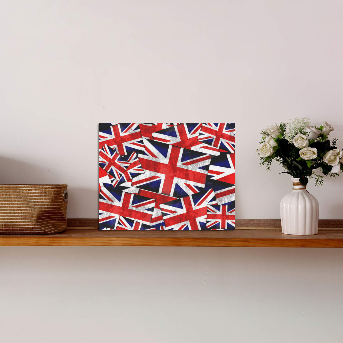 Union Jack British UK Flag Photo Panel for Tabletop Display 8"x6" | ID ...
