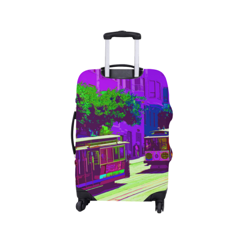 SanFrancisco_20170103_by_JAMColors Luggage Cover/Small 18"-21"