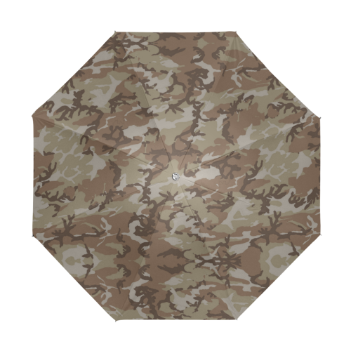 Woodland Desert Brown Camouflage Anti-UV Foldable Umbrella (U08)