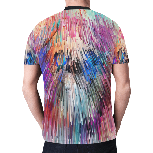 My Skull Popart by Nico Bielow New All Over Print T-shirt for Men (Model T45)