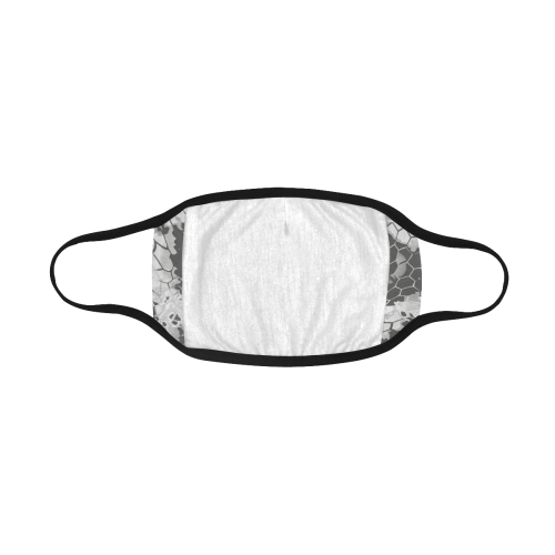 grey dragon reptile snakeskin community face mask Mouth Mask (15 Filters Included) (Non-medical Products)