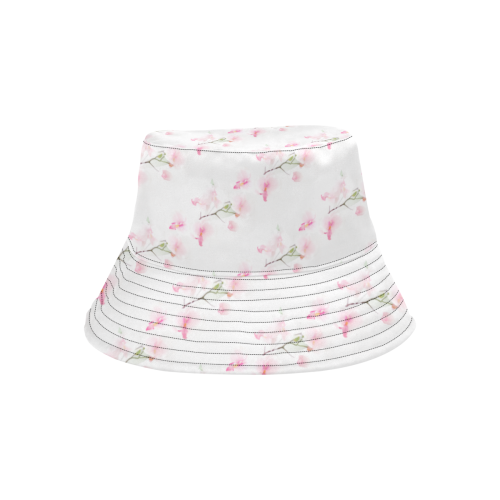 Pattern Orchidées All Over Print Bucket Hat