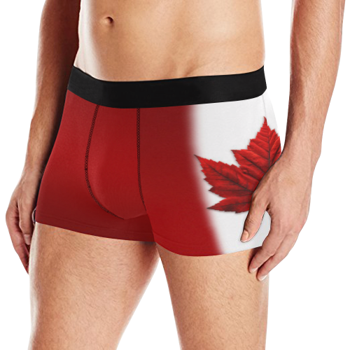 Canada Flag Boxer Shorts Canada Underwear Men's All Over Print Boxer Briefs (Model L10)