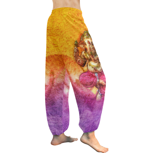 Ganesh, Son Of Shiva And Parvati Women's All Over Print Harem Pants (Model L18)