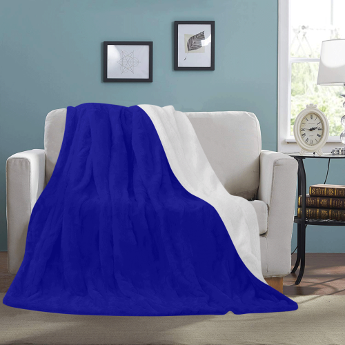 color dark blue Ultra-Soft Micro Fleece Blanket 54''x70''