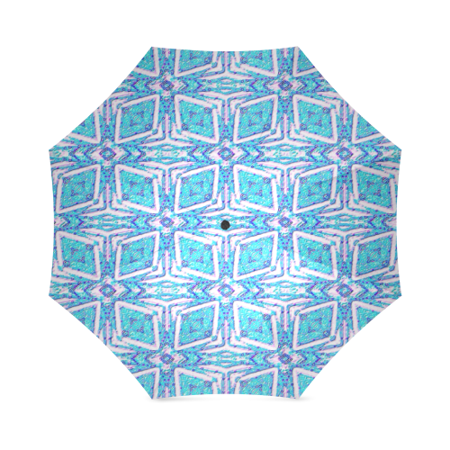 geometric doodle 1 Foldable Umbrella (Model U01)