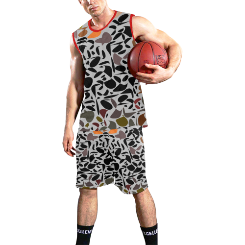zappwaits Z4 All Over Print Basketball Uniform