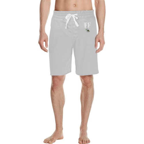 FF 'Grey' Shorts Men's All Over Print Casual Shorts (Model L23)