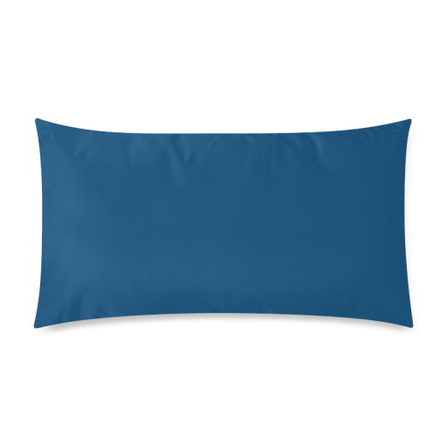 Ocean Blue Rectangle Pillow Case 20"x36"(Twin Sides)
