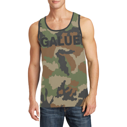 WORK TOGETHER CAMO Men's All Over Print Tank Top (Model T57)