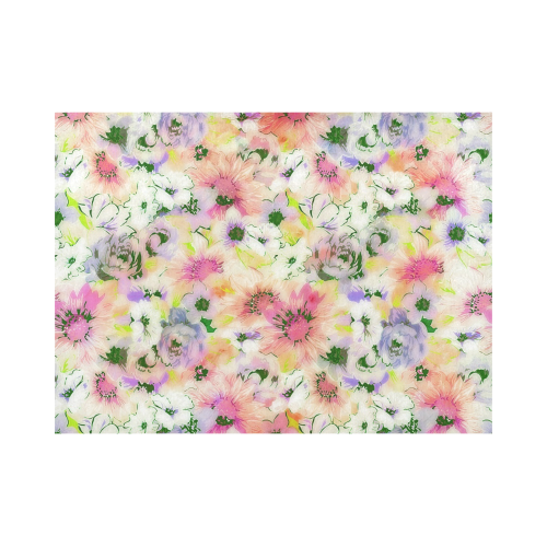 pretty spring floral Placemat 14’’ x 19’’ (Four Pieces)