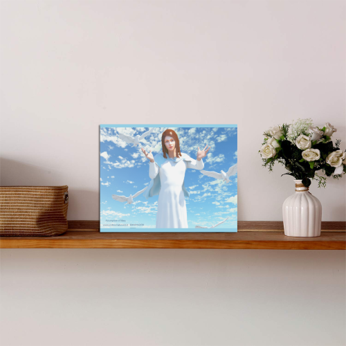 The Assumption of Mary Photo Panel for Tabletop Display 8"x6"